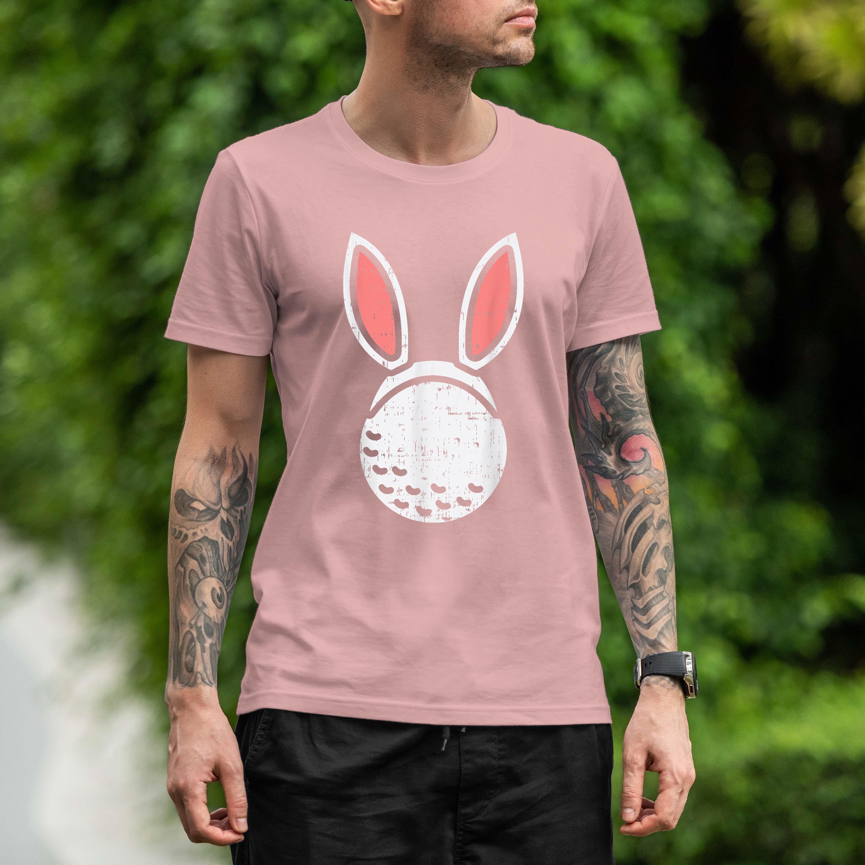 Golf Ball Bunny Ears Funny Golfing Easter Golfer Gift Shirt 